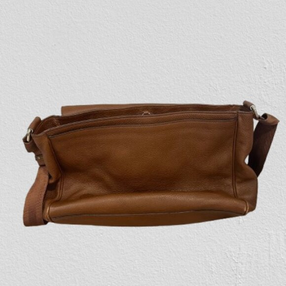 Gucci Authentic Leather Messenger Bag Brown - Picture 4 of 5